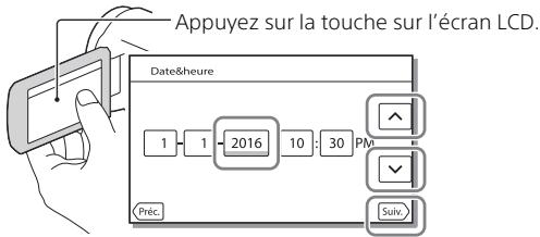 SONY HDR-CX450 - Mise sous tension - 2
