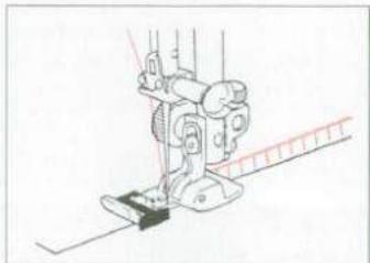 ELNA 3003 - Assemblage de TISSUS extensibles (MODELE 3007) - 2