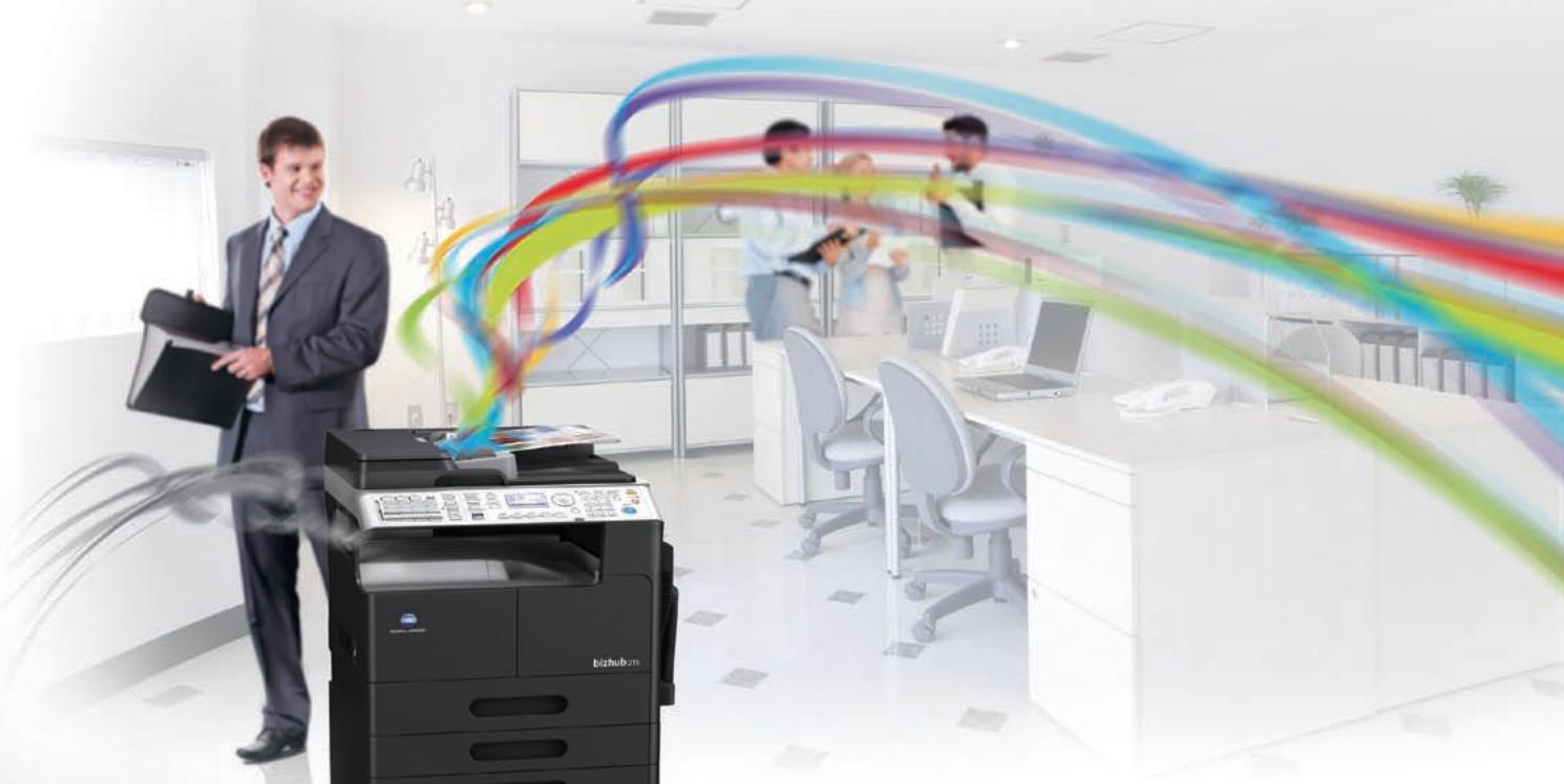 KONICA MINOLTA BIZHUB 215 - http://www.biz.konicaminolta.com/services/ops - 2