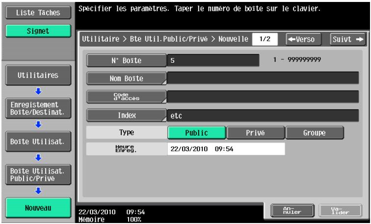KONICA MINOLTA BUSINESS HUB 223 & BIZHUB 223 - Appuyer sur [nouveau]. - 4