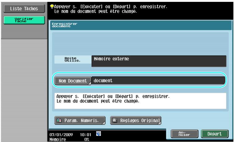 KONICA MINOLTA BUSINESS HUB 223 & BIZHUB 223 - Enregistrer un document numérique en mémoire externe - 3