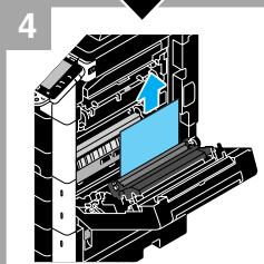 KONICA MINOLTA BUSINESS HUB 223 & BIZHUB 223 - Dégager les bourrages papier (porte latérale droite) - 8