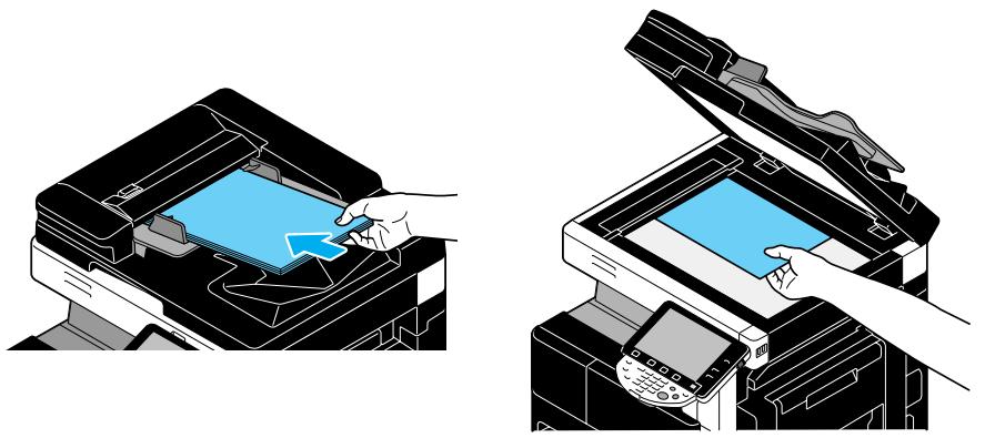 KONICA MINOLTA BUSINESS HUB 223 & BIZHUB 223 - Opérations élémentaires de copie - 1