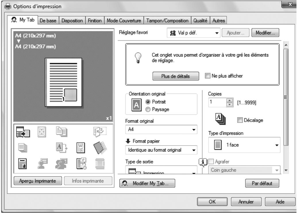 KONICA MINOLTA BUSINESS HUB 223 & BIZHUB 223 - Configurer un pilote d'imprimante facile à utiliser - 1