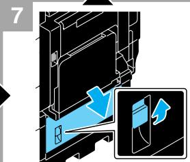 KONICA MINOLTA BUSINESS HUB 223 & BIZHUB 223 - Dégager les bourrages papier (magasin papier) - 11