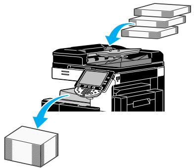 KONICA MINOLTA BUSINESS HUB 223 & BIZHUB 223 - Copier un grand nombre de pages de documents à la fois - 1
