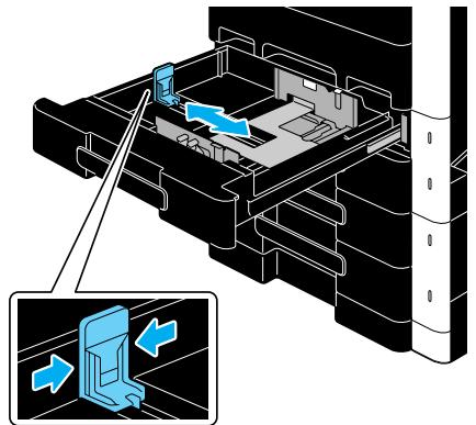 KONICA MINOLTA BUSINESS HUB 223 & BIZHUB 223 - Chargement du papier dans le magasin 1/magasin 2/magasin 3/magasin 4 - 2