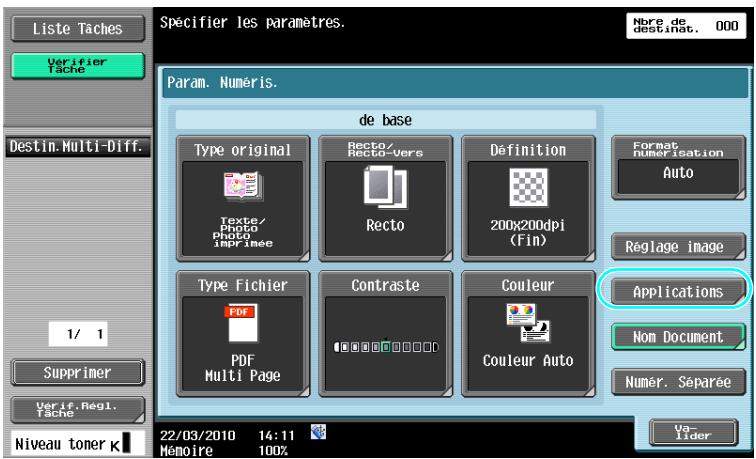 KONICA MINOLTA BUSINESS HUB 223 & BIZHUB 223 - Émission avec ajustement du numéro de page ou de l'heure - 3