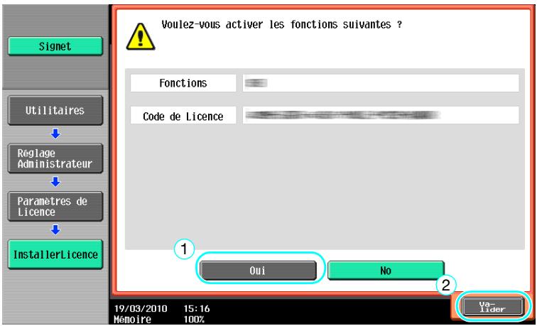 KONICA MINOLTA BUSINESS HUB 223 & BIZHUB 223 - Procédure d'activation des fonctions i-Option LK-101 v2/lk-102/lk-105 - 28