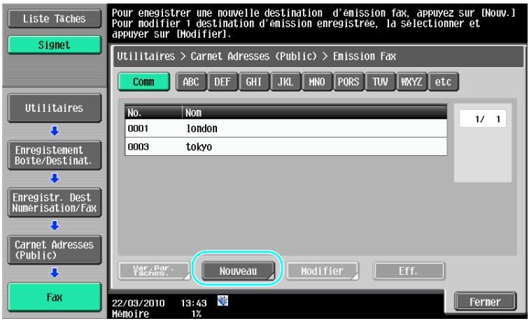 KONICA MINOLTA BUSINESS HUB 223 & BIZHUB 223 - Destinations du carnet d'adresses - 7