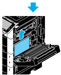 KONICA MINOLTA BUSINESS HUB 223 & BIZHUB 223 - Dégager les bourrages papier (porte latérale droite) - 10