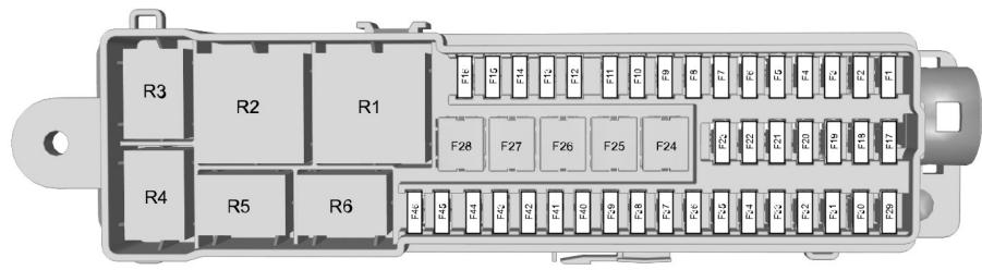 FORD C-MAX - Boîte à fusibles de l'habitacle - 3