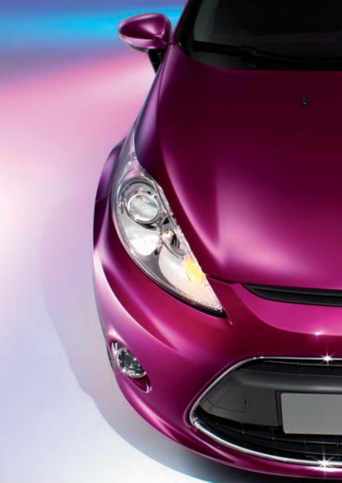 FORD FIESTA - Teintes et garnissages - 1