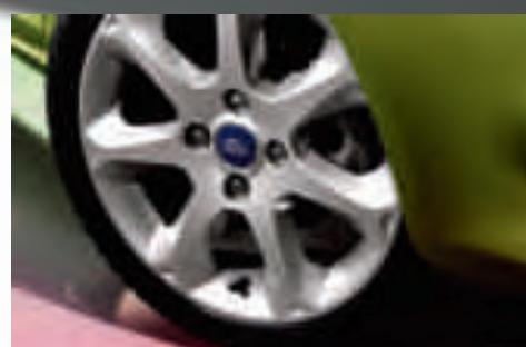 FORD FIESTA - Jantes alliage 16"7 branches - 1