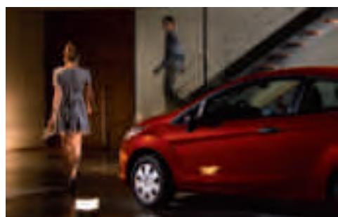 FORD FIESTA - Phares à extinction différée - 1