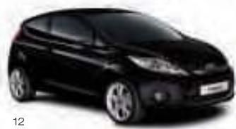 FORD FIESTA - Teintes métallisées* - 12