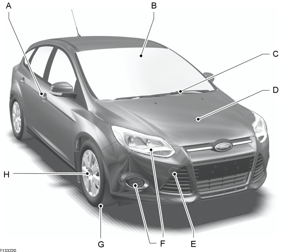 FORD FOCUS - Aperçu extérieur avant - 1