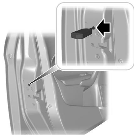 FORD FOCUS - Verrouillage de chaque porte avec la clé. - 1