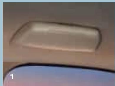 FORD FUSION - Etui à lunettes sous le pavillon - 1