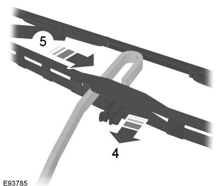 FORD GALAXY - Balais d'essuie-glaces de lunette arrière - 3
