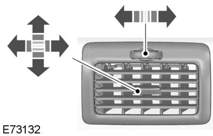 FORD GALAXY - Ouies d'aération de deuxième rangée de sièges - 1