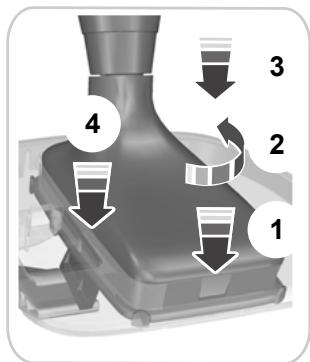 FORD KUGA - Lever de déverrouillage d'urgence de la position park - 1