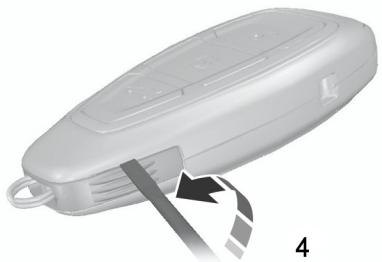 FORD MONDEO - Télécommande sans lampe de clé escamotable - 2