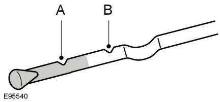FORD MONDEO - JAUGE de niveau d'huile moteur - 1.6l duratec-16v ti-vct (SIGMA) - 1