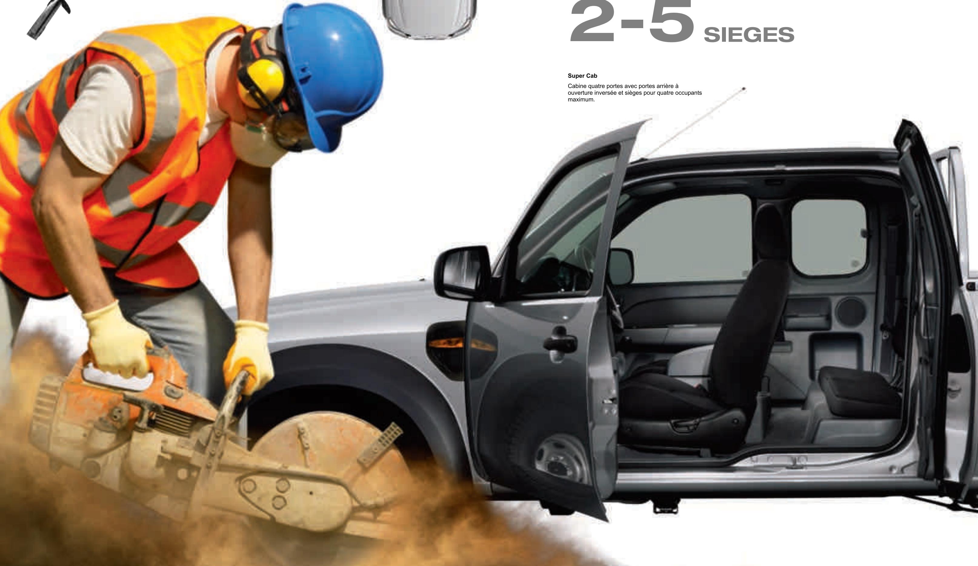 FORD RANGER - 2-5 SIEGES - 1