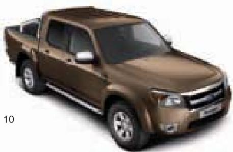 FORD RANGER - Teintes métallisées* - 6