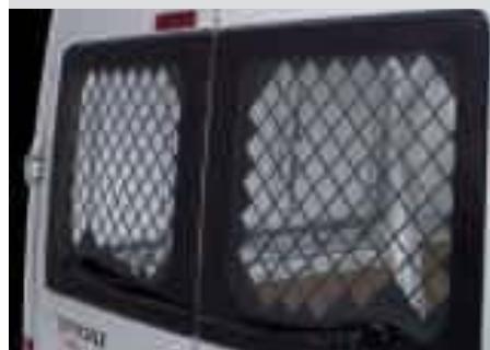FORD TRANSIT - Grilles de protection pour vitres arrière - 1