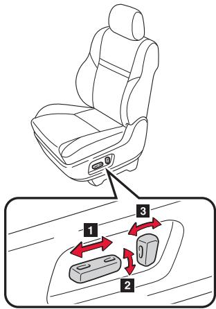 TOYOTA HILUX - Siège motorisé (côté conducteur uniquement) - 1