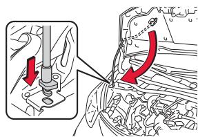 TOYOTA IQ - Ouverture du réservoir à carburant - 3