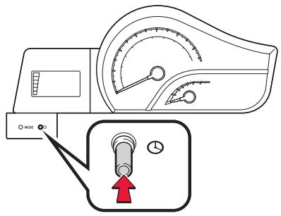 TOYOTA IQ - Réglage de l'heure - 1