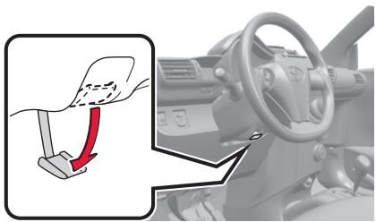 TOYOTA IQ - Réglage du volant - 1