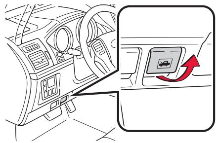 TOYOTA LAND-CRUISER - Ouverture du capot - 1