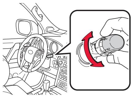 TOYOTA LAND-CRUISER - Essuie-glace et lave-glace de lunette arrière - 1