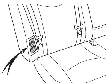 TOYOTA PRIUS - Bouche d'air de batterie hybride - 1