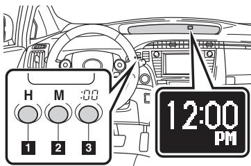 TOYOTA PRIUS - Régalez le débit d'air vers le pare-brise (le témoin est allumé) - 4