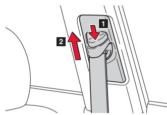 TOYOTA PRIUS - Ceintures de sécurité - 2