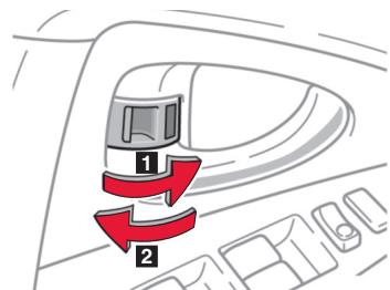 TOYOTA RAV4 - Bouton de verrouillage intérieur - 1