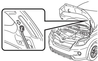 TOYOTA URBAN-CRUISER - Ouverture du capot - 3