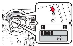 TOYOTA URBAN-CRUISER - Réglage de la luminosité du combiné des instruments - 1
