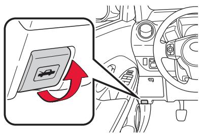 TOYOTA URBAN-CRUISER - Ouverture du capot - 1