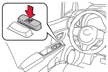 TOYOTA YARIS - Vitres électriques et verrouillage des vitres (selon version) - 1