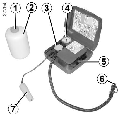 DACIA DUSTER - KIT de gonflage des pneumatiques (2/3) - 1