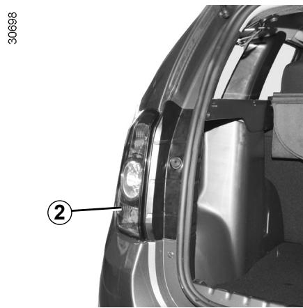 DACIA DUSTER - Feux arrière - 1