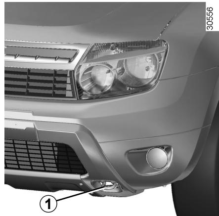 DACIA DUSTER - Procédure de remorquage - 1