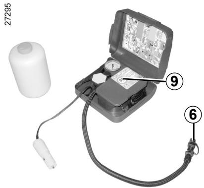 DACIA DUSTER - KIT de gonflage des pneumatiques (3/3) - 1