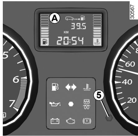 DACIA DUSTER - Indicateur de température du liquide de refroidissement 4 - 1